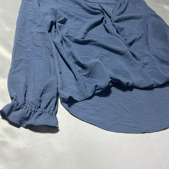 Frye faux wrap blouse - Picture 3 of 8